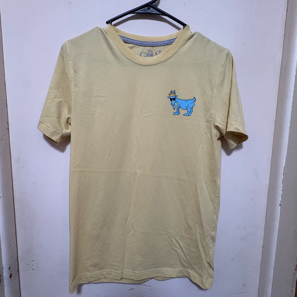 GOAT USA T-Shirt Banana Cream Colorway XS